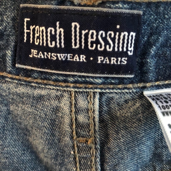 VINTAGE FRENCH DRESSING high waisted straight leg jeans size 18 - Picture 5 of 5